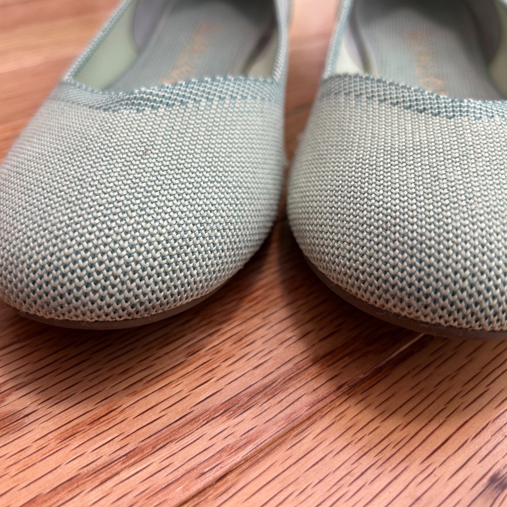Rothy's Sage Green Knit Flats - Picture 4 of 16
